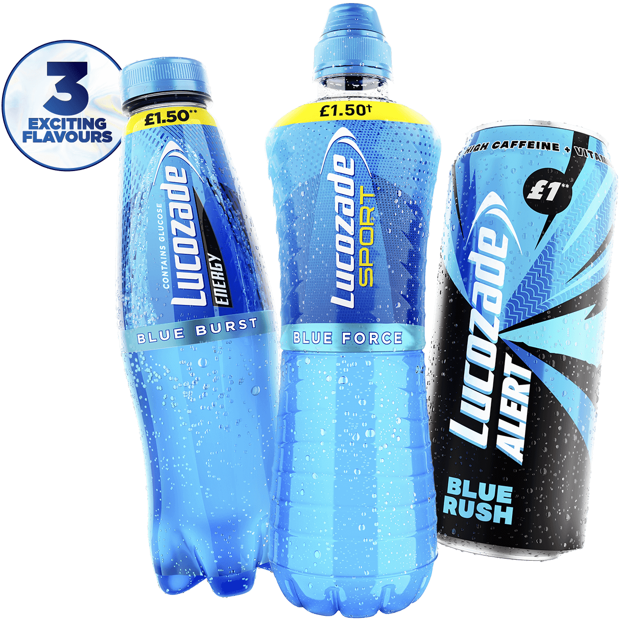 Blucozade products