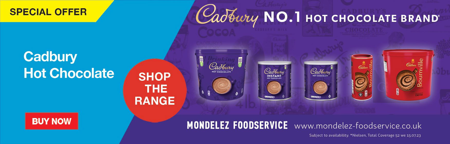 Cadbury No. 1 Hot Chocolate Brand